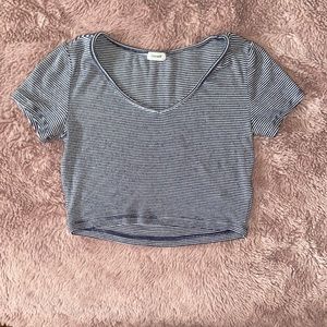 XS garage crop top